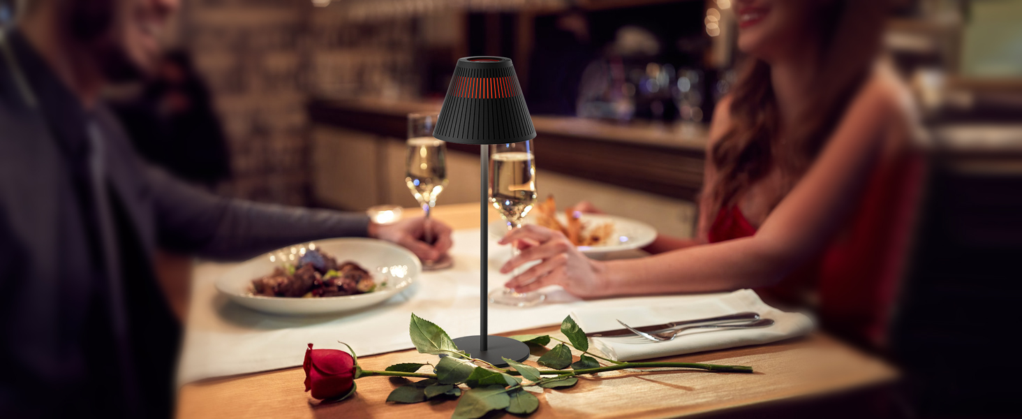 Honeywell LED настільна лампа з регулюванням яскравості, RGB, акумуляторна, Sunturalux HWT-M1, 5200mAh, бездротова, 5200K, 1 шт.