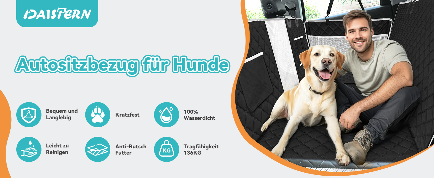 Килимок для собак у машину з жорсткою основою, водовідштовхуючий, антиковзкий, легко миється. 8-шаровий матеріал, багатофункціональний дизайн, захист від подряпин.