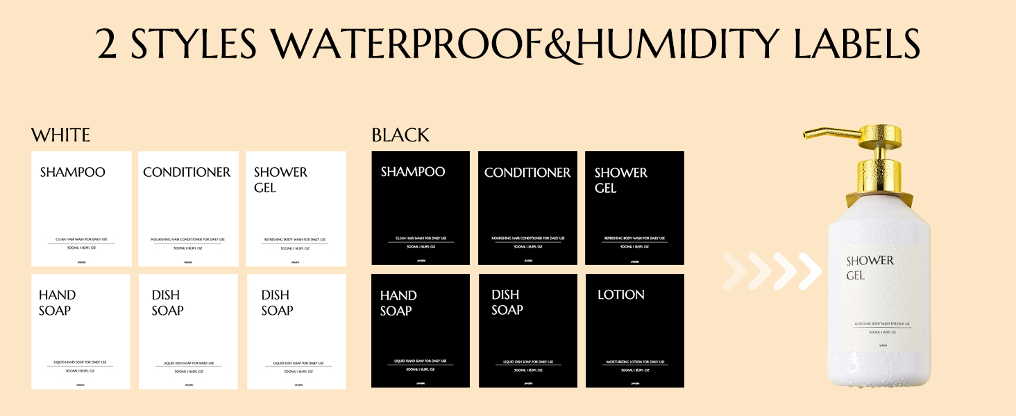 3 шт. дозатори для мила настінне кріплення, 500 мл, дозатори для шампуню та гелю для душу, чорний колір, без свердління, для кухні та ванної кімнати