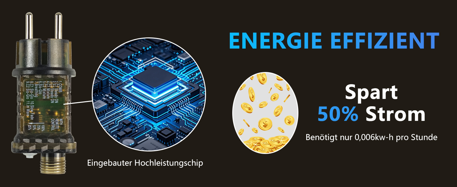 Гірлянда світлодіодна зовнішня 10м, 100 LED, тепле біле та кольорове світло, з пультом, таймером, 11 режимів, для декору балкона, саду, вечірки, весілля, ялинки