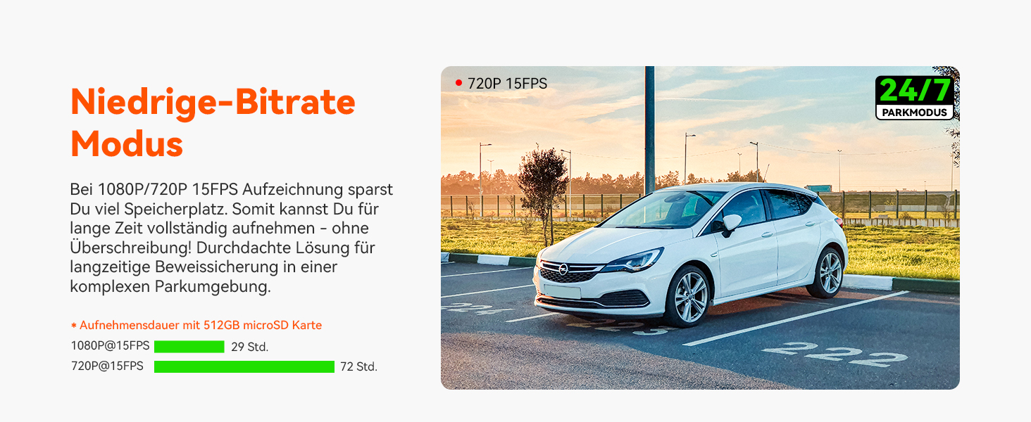 Автомобільний відеореєстратор VANTRUE N2X 2.7K+1080P, подвійна камера, HDR нічне бачення, GPS, Wi-Fi 5ГГц, додаток, голосове керування, 2'' екран, 24/7 паркувальний режим, G-сенсор, до 1ТБ