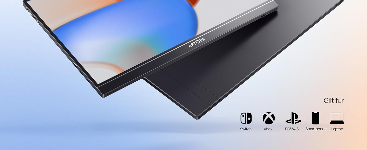 Портативний монітор ARZOPA 17.3