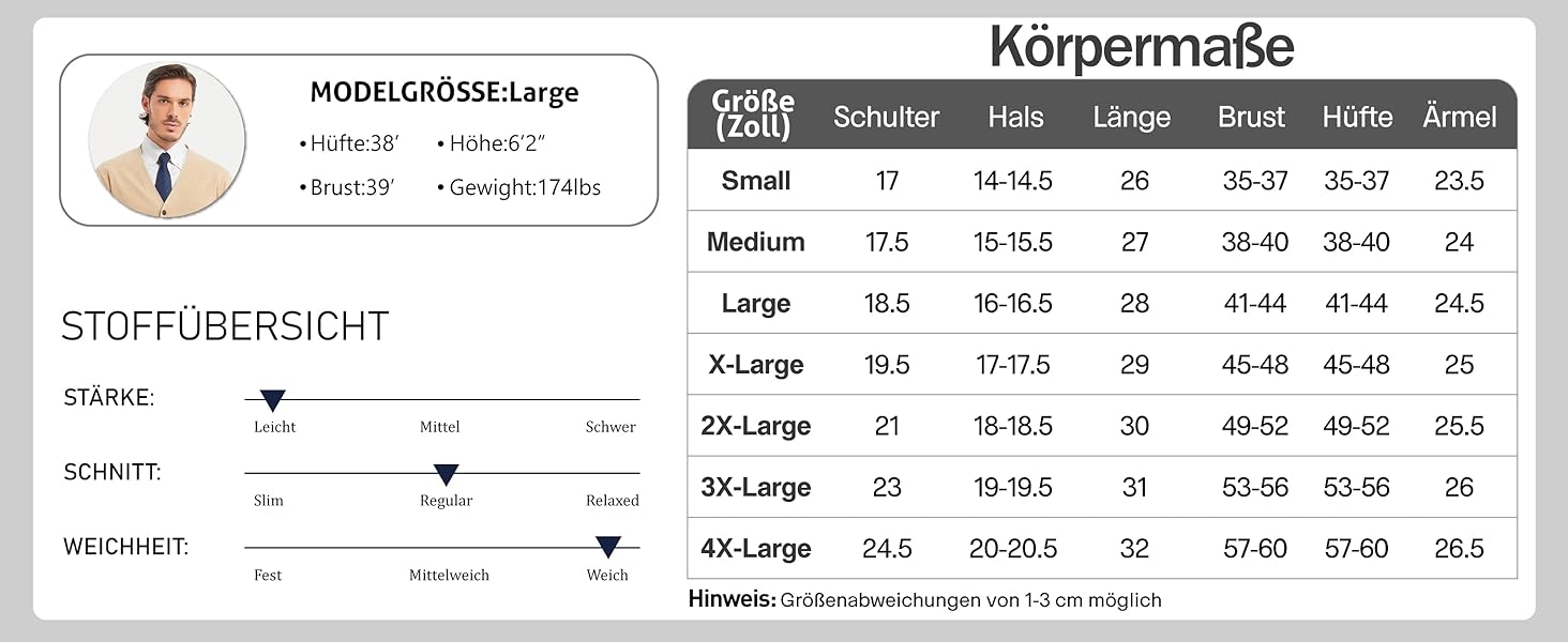 Чоловічий кардиган Kallspin з 100% бавовни, V-подібний виріз, довгі рукави, на ґудзиках та з кишенями, темно-синій, розмір M