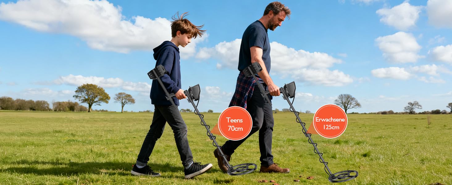 Металодетектор OMMO Pro для дорослих та дітей, USB, водонепроникний, 3 режими, преміум-якість