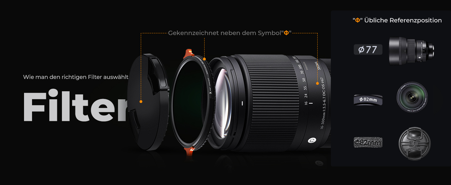 Фільтр K&F Concept Nano-X True Color 58mm 2-в-1 (Поляризаційний & ND2-ND32)