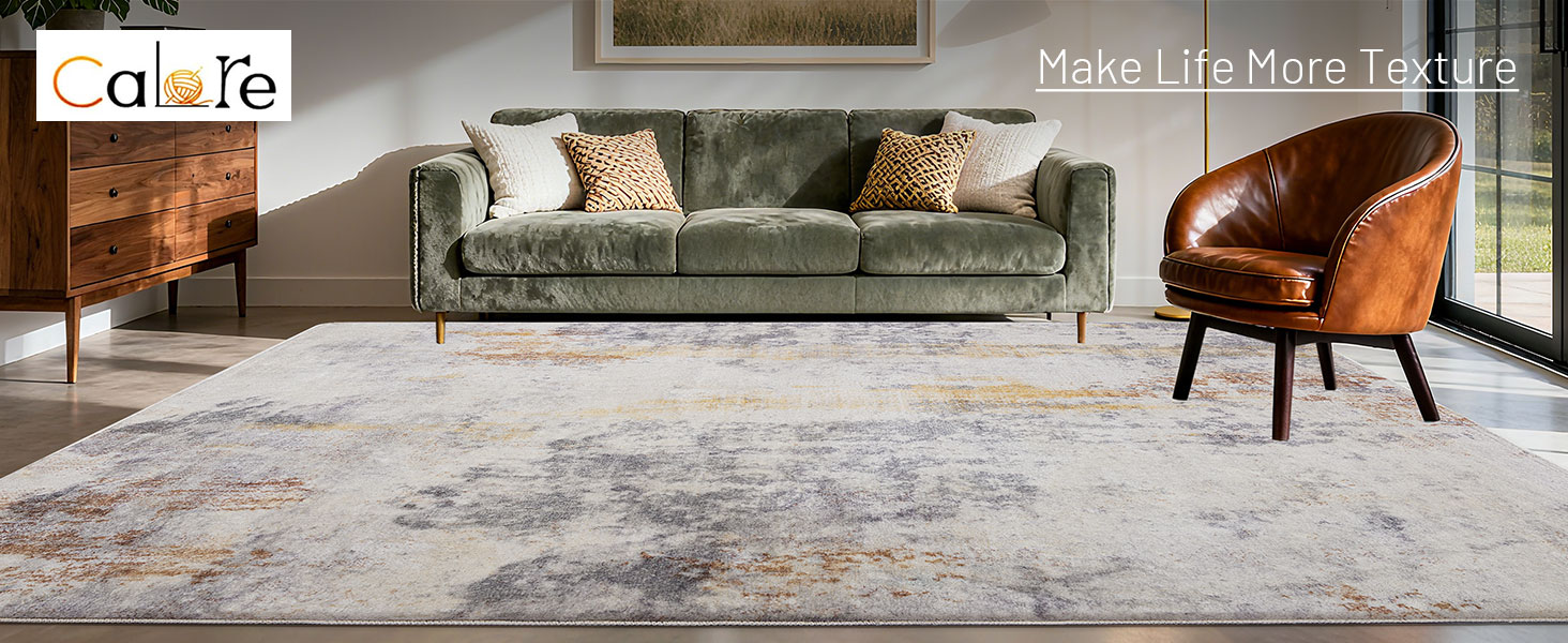 Теплый ковер для гостиной, спальни, столовой, нескользящий, мягкий ковер с коротким ворсом, абстрактный серый стильный ковер для легкой чистки (Абстрактный серый, 160 x 200 см).