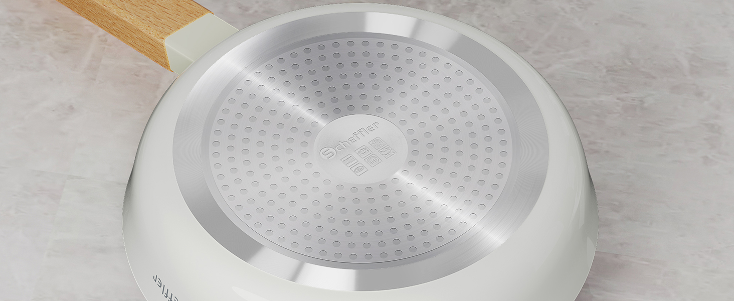 Scheffler Nonstick Fry Pan Set - 20/24/28cm - Compatible with All Cooktops
