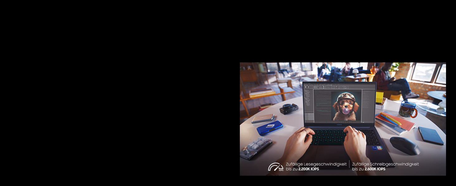 SSD Samsung 9100 PRO 2TB NVMe M.2 PCIe 5.0 – Швидкість до 14700 МБ/с, для геймінгу, відеомонтажу та AI