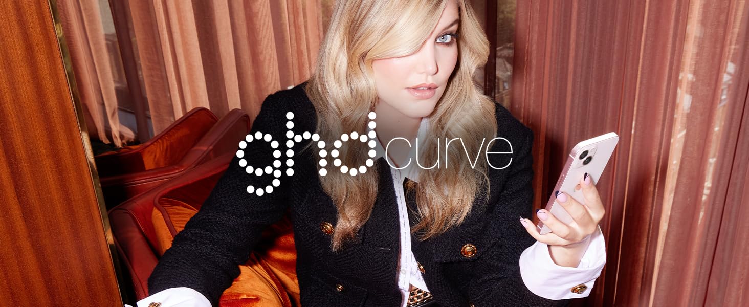 Локон-стайлер ghd Curve для створення природних та довготривалих локонів - підходить для всіх типів волосся