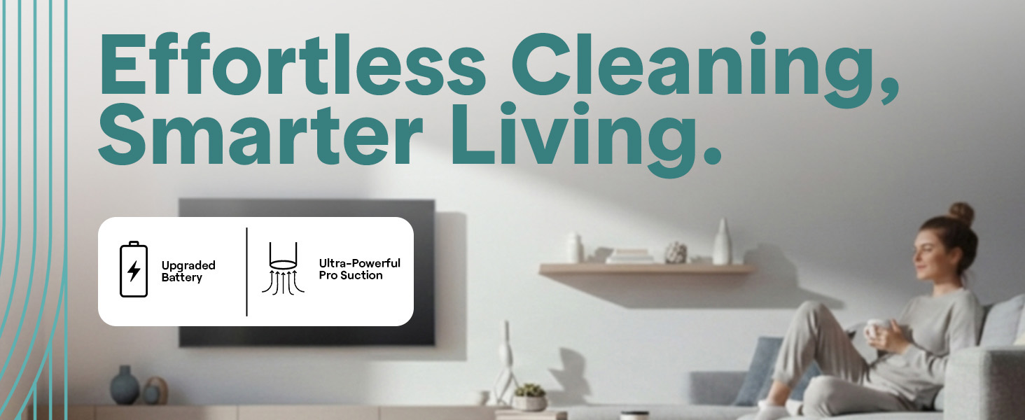 Робот-пилосос SereneLife з функцією миття підлоги, 3-в-1, керування через додаток, ідеальний для шерсті тварин та килимів (3000Pa)