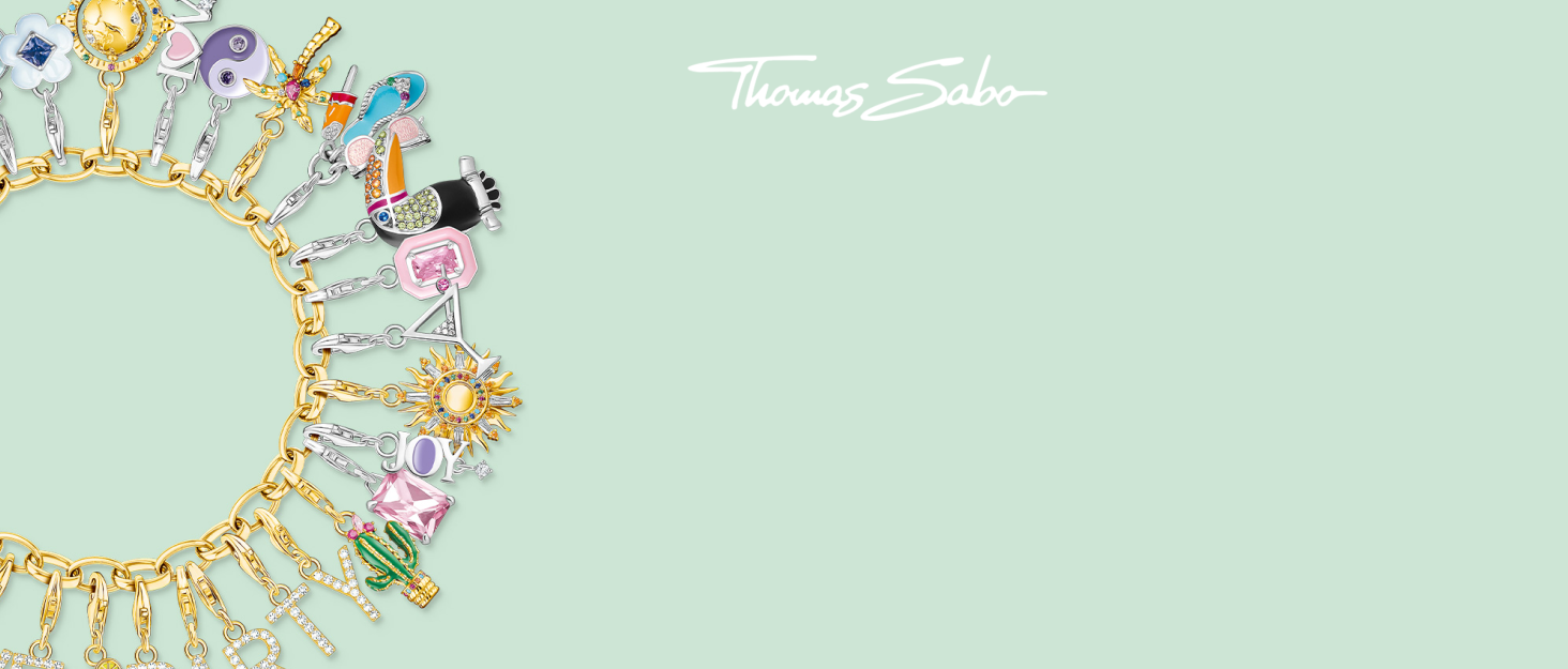 Браслет THOMAS SABO Чорний Кіт, срібло 925 проби, емаль, 19 см