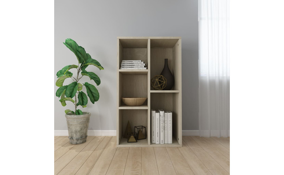 vidaXL Artisan Oak Bookshelf