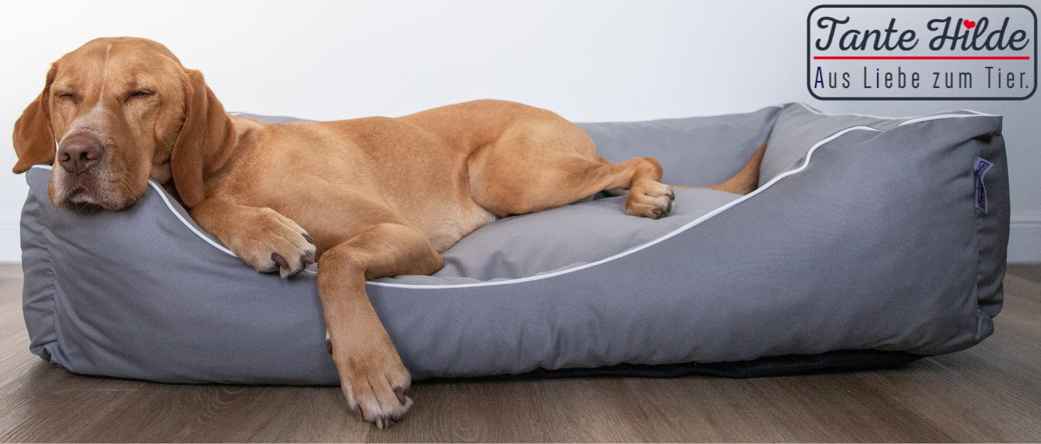 Aunt Hilde Dog Bed Norderney XXXL (120x90x25) Green – Washable, Robust and Comfortable Dog Bed & Dog Basket in Various Sizes – Ideal for large dogs e.g. German Shepherd, Ridgeback