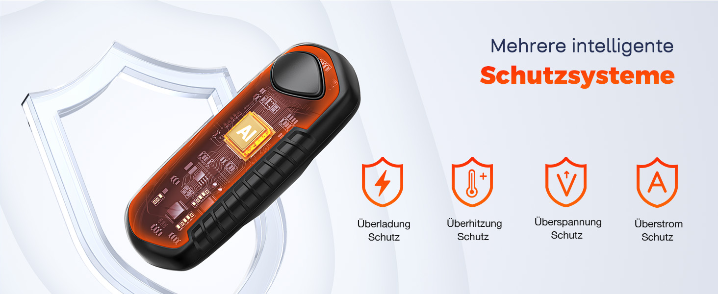 Грілки для рук акумуляторні, 2 шт, електричні, портативні, 6000mAh, кишенькові, ультралегкі та тонкі, 5 рівнів нагріву до 55°C, ідеальні для кемпінгу, чорні