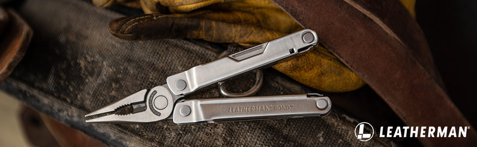 Мультитул Leatherman Bond 14 в 1 для кемпінгу та аутдору, нержавіюча сталь