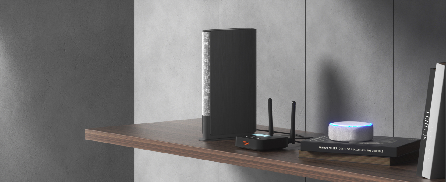 Bluetooth-ресивер 1Mii B06Pro+ для стереосистем з підтримкою LDAC та aptX HD, чорний