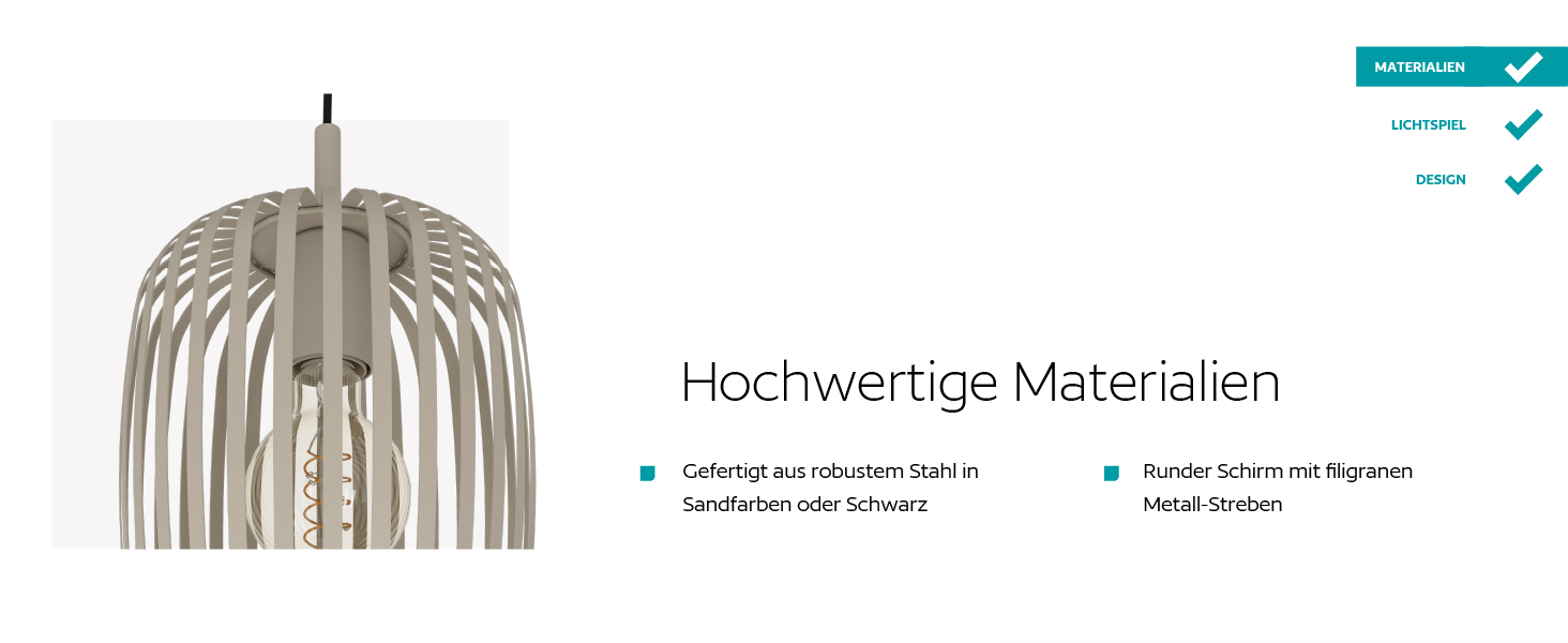 Настільна лампа EGLO Romazzina на штативі, чорна металева, E27, для спальні та вітальні