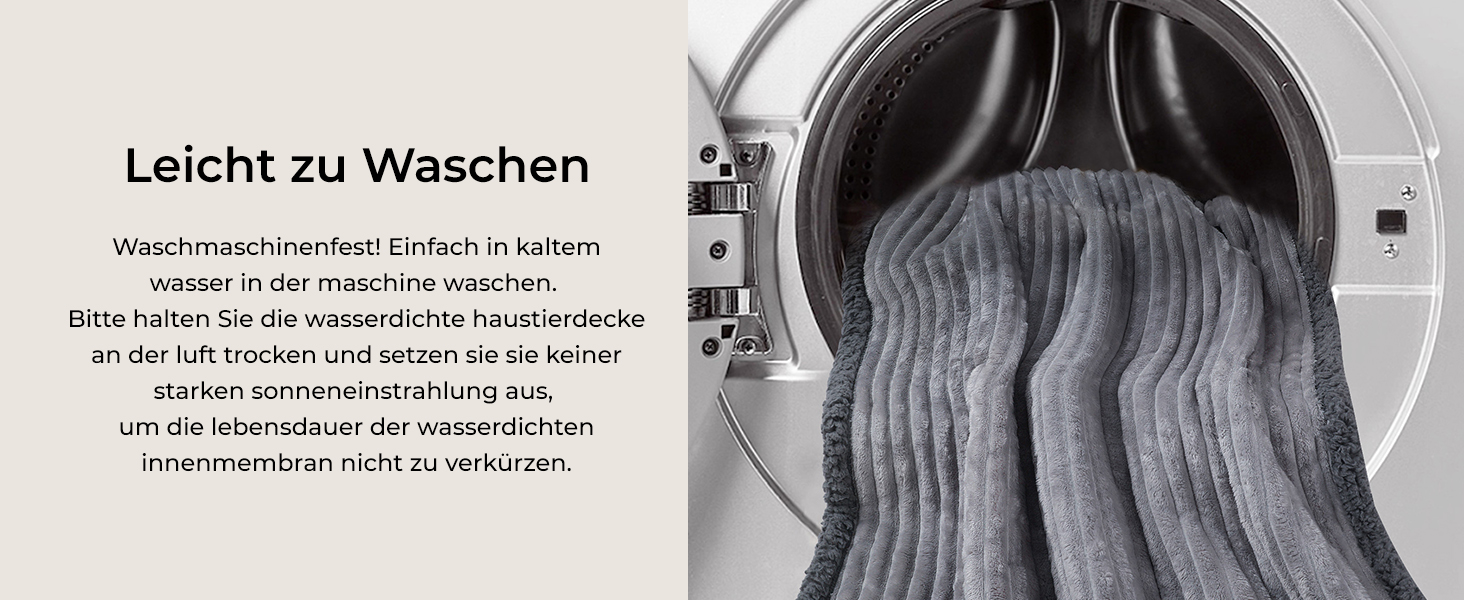 Водонепроникний плед для собак Luciphia, миючий, для собак, котів, цуценят, теплий, м'який флісовий плед Sherpa, для ліжка, дивану, канапи, сірий (102 * 145 см), розмір M (102 * 145 см)