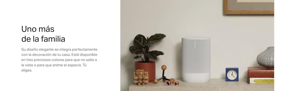 Sonos Move 2: Портативна бездротова колонка Wi-Fi/Bluetooth, чорна. До 24 год роботи, зарядка без дротів, сумісність з Alexa