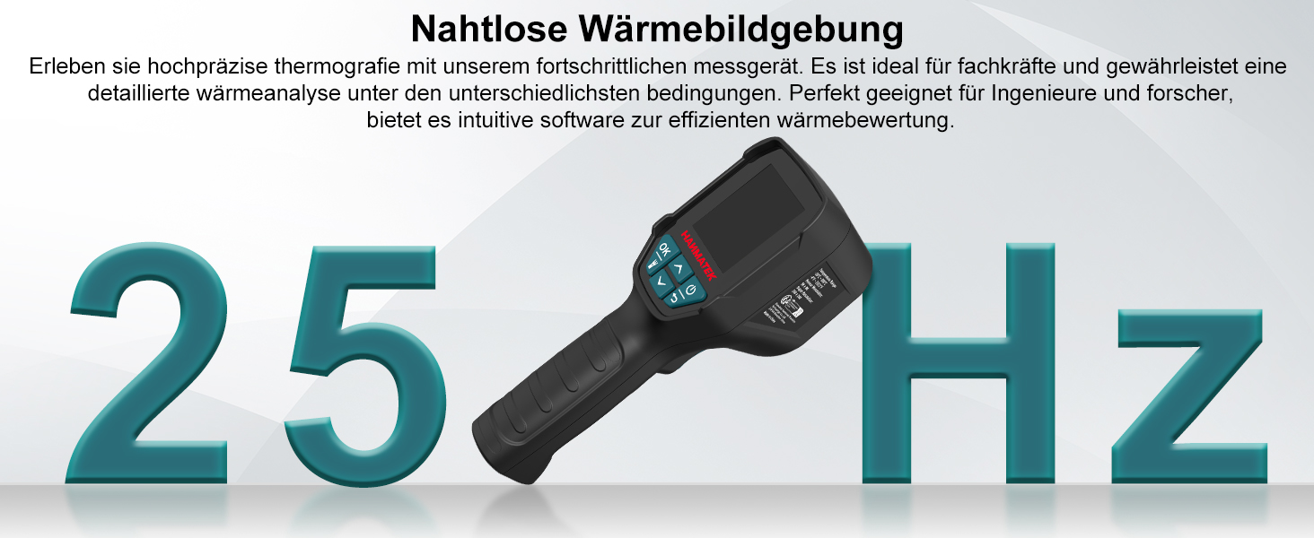 Тепловізор HANMATEK Ti240 для виявлення температурних аномалій та полювання: роздільна здатність 240x240, діапазон температур -68°F до +752°F, акумулятор