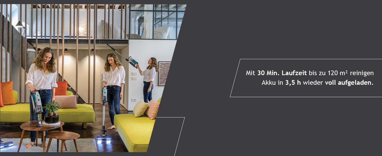 Бездротовий акумуляторний пилосос Hoover HF9 I Без мішка, LED-підсвітка, Anti-Twist насадка, для всіх поверхонь (для тварин)