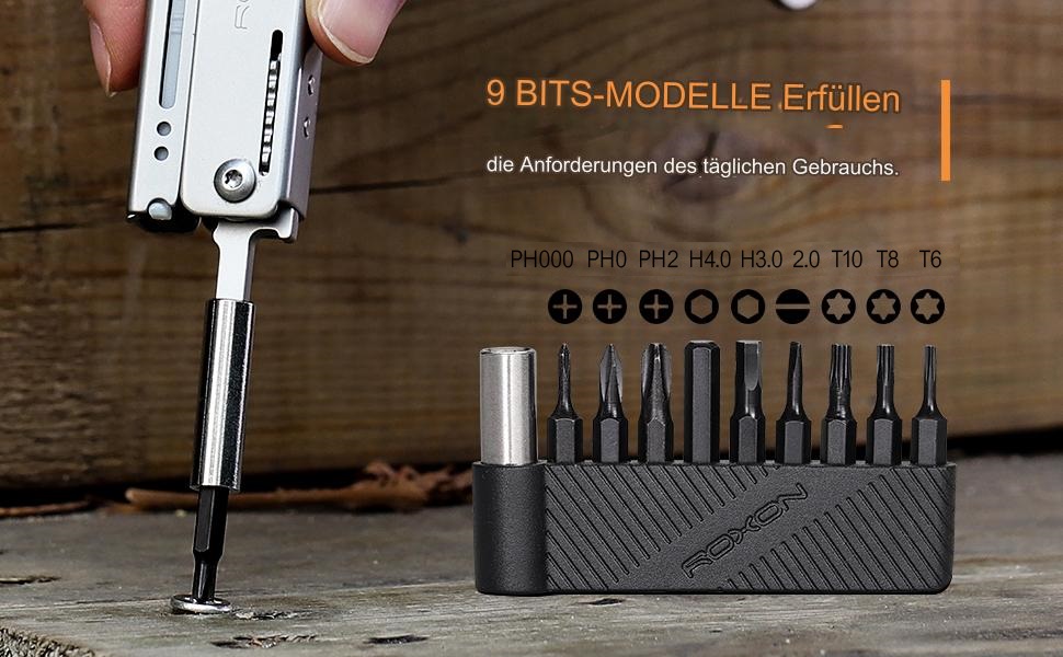 Мультитул ROXON M3 13-в-1 з мультиінструментами, зубочисткою та пінцетом. Компактний та практичний набір інструментів