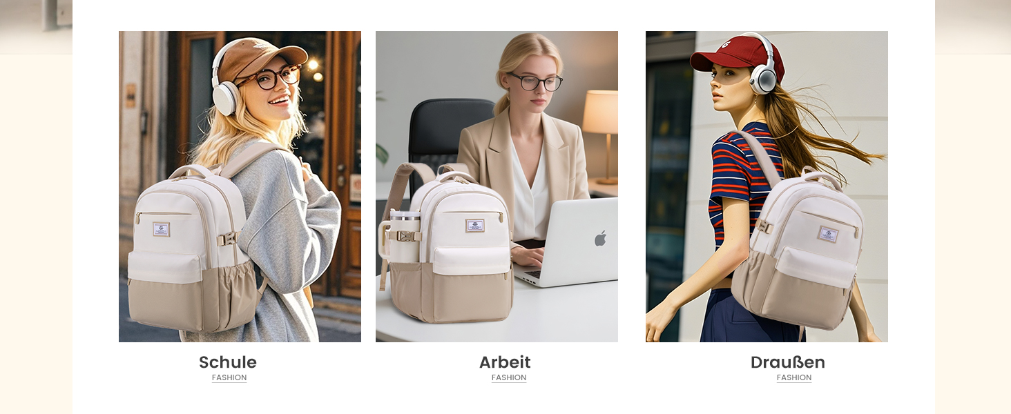 LOVEVOOK Рюкзак для жінок, 15.6 дюймів, рюкзак для ноутбука, шкільний рюкзак для дівчаток-підлітків, водонепроникний, з багатьма відділеннями, сучасний рюкзак для роботи, школи, подорожей, чорний