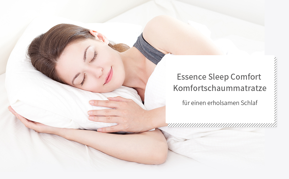 Ортопедичний матрац ESSENCE SLEEP 90x200 см, H3, 14 см, європейський, сертифікований Öko-Tex