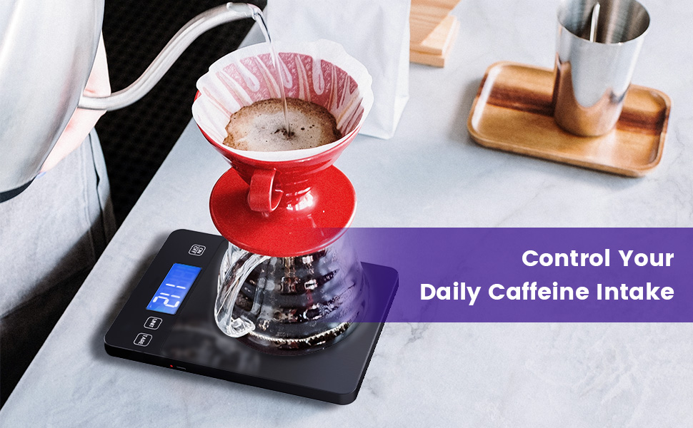 Електронна кухонна вага, 15 кг, висока точність 1 г/0.1 унції, професійна, з батарейками, чорний колір