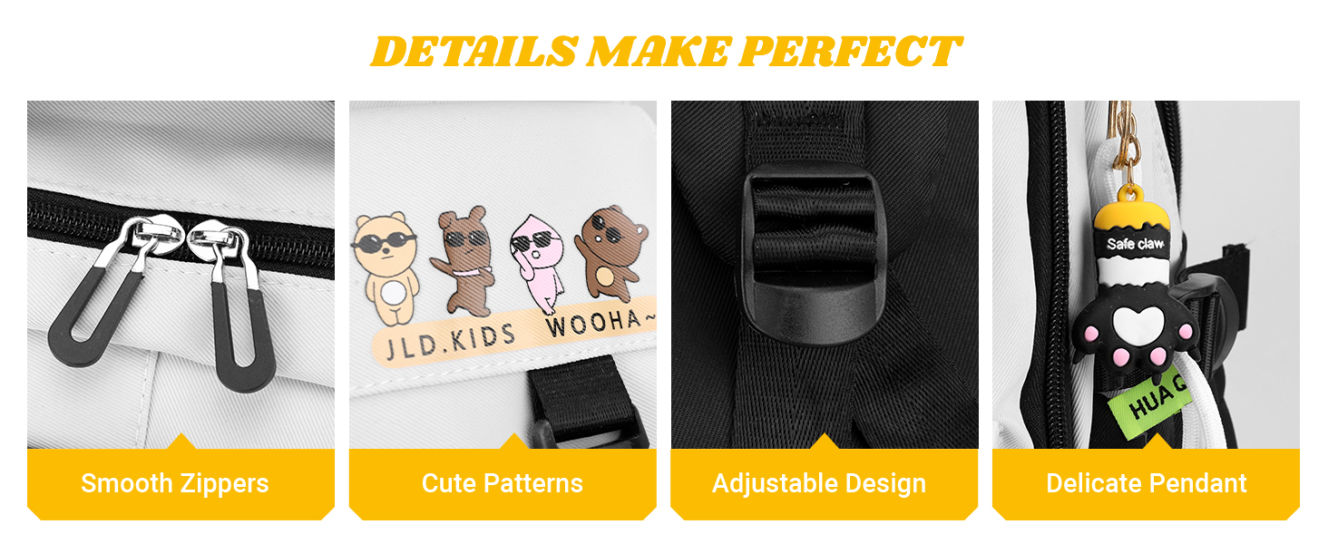 Шкільний рюкзак IvyH для дівчаток та хлопчиків, 15.6