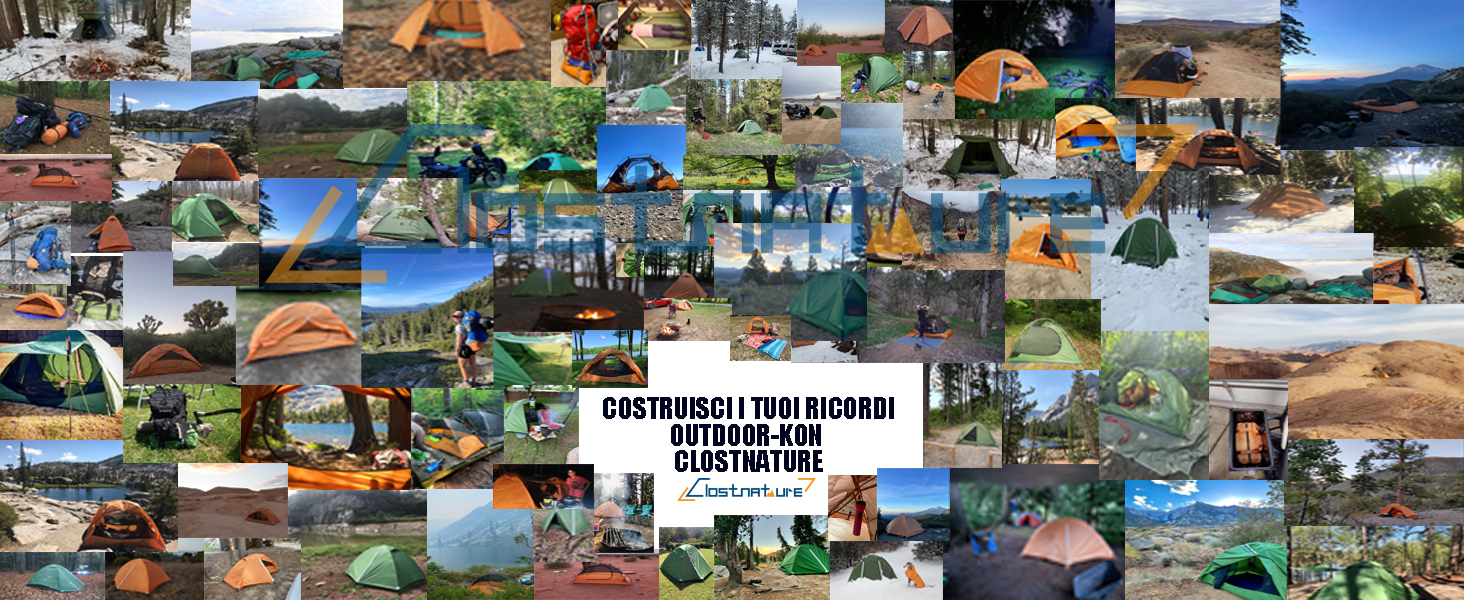 Clostnature Килимок для кемпінгу самонадувний – 3.8/5/7.6 см товщини, для відпочинку на природі, спорту, трекінгу, зимового відпочинку, блакитний