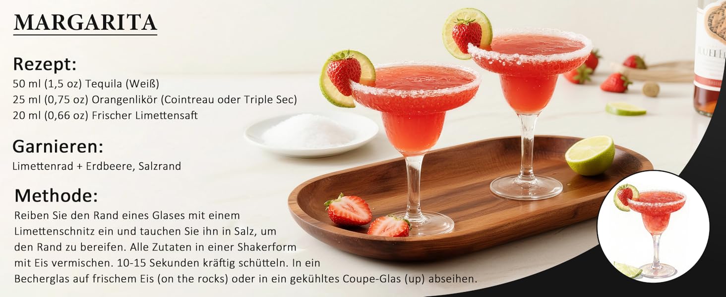 Набір для коктейлів 700 мл, 25 предметів: професійний шейкер, барменський набір з нержавіючої сталі, дерев'яна підставка для приготування напоїв