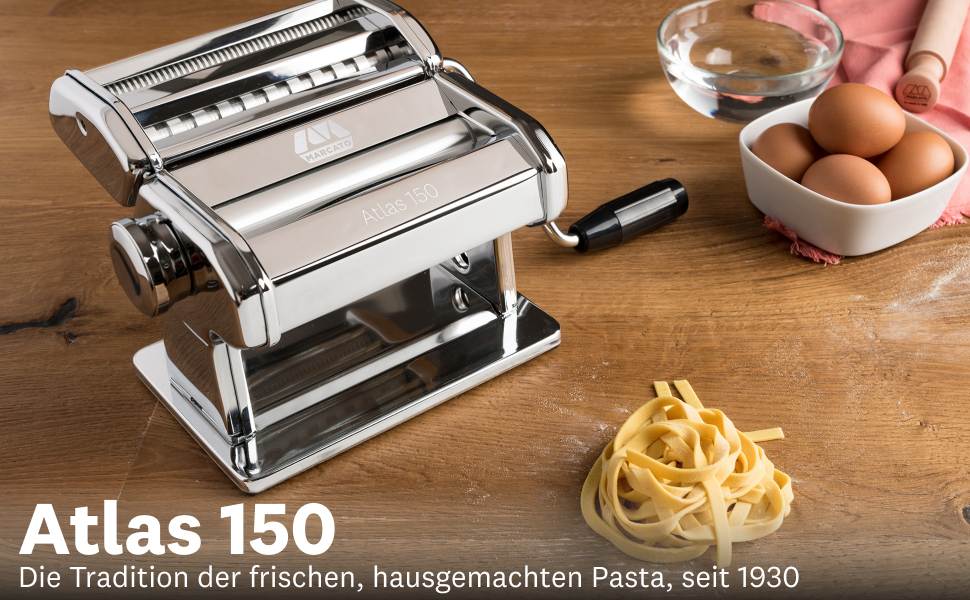 Машина для приготування макаронів Marcato Atlas 150 Classic, металева, для домашньої пасти
