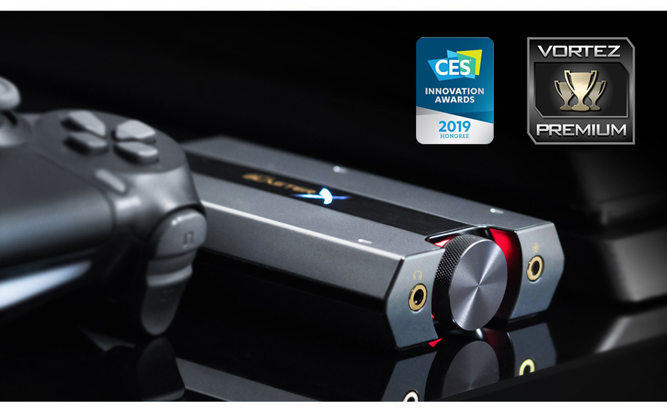 Sound BlasterX G6 7.1 HD: зовнішня звукова карта, DAC та USB-підсилювач для геймінгу. Сумісна з PS4, Xbox One, Nintendo Switch та PC.