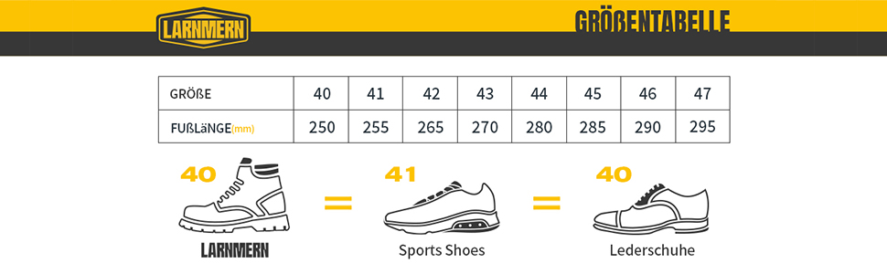 Черевики робочі чоловічі LARNMERN S3, водонепроникні, антистатичні, з металевим підноском, для будівництва, комфортні, чорні, 45 EU, широкі