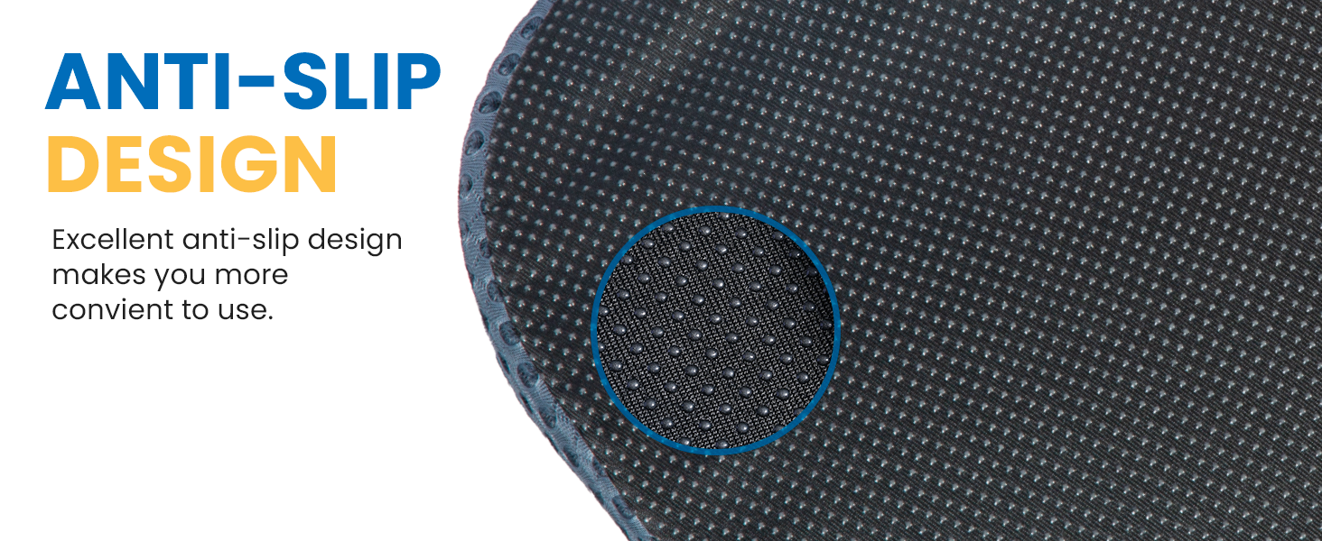 Підвалинник для спини Qutool з піною Memory Foam, для офісного/ігрового крісла, підтримка попереку, регульовані ремені, сітчаста обкладинка (Чорний)