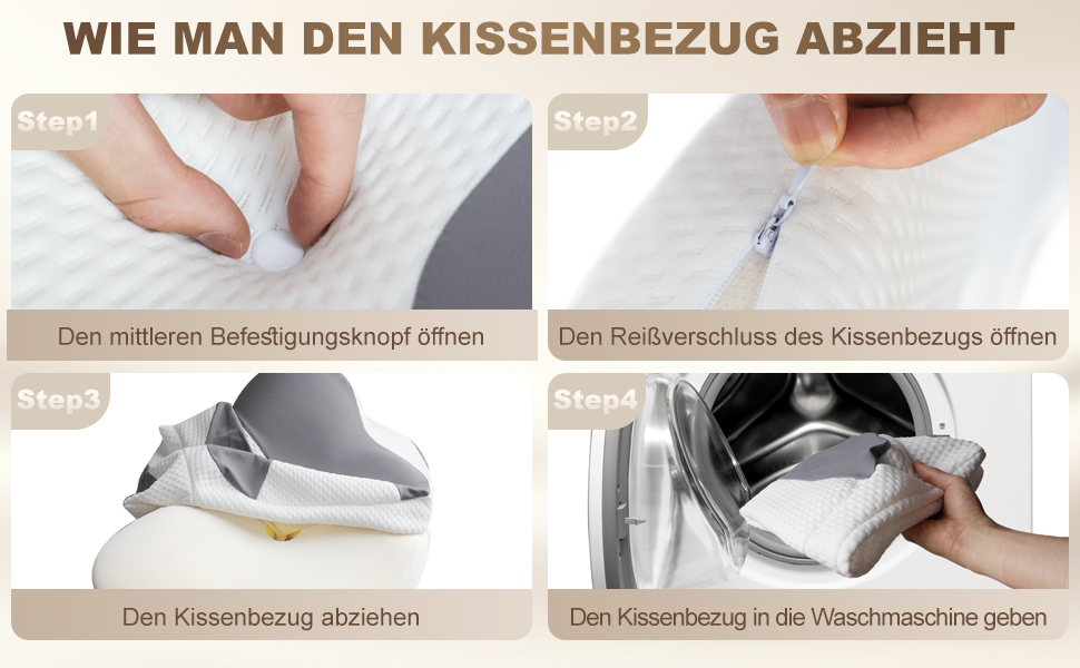 Ортопедична подушка для шиї та плечей, Memory Foam, 66x40x14 см. Підходить для сну на спині, боці та животі. Підтримка шиї. (1 шт.)