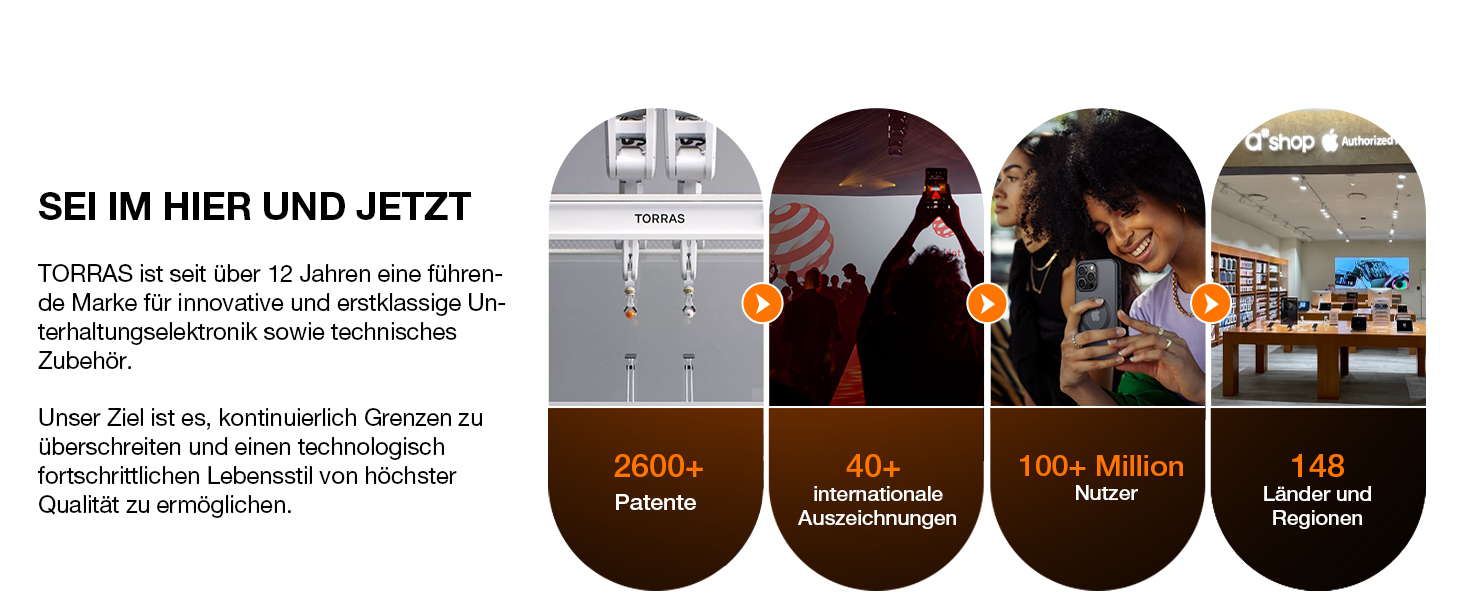 Портативний зарядний акумулятор TORRAS 5000mAh з MagSafe, USB-C, 22.5W PD, для iPhone 17 Pro Max та інших моделей, чорний