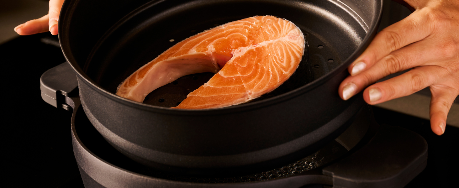 Набір сковорідок Stone&Stone (4 шт.): 20, 24, 28, 32 см. Супер антипригарне покриття, індукційні, газові, алюмінієві, сталеві, професійні. З німецьким покриттям, 4 кришки, 4 аксесуари, без PFAS (пароварка 24 см)