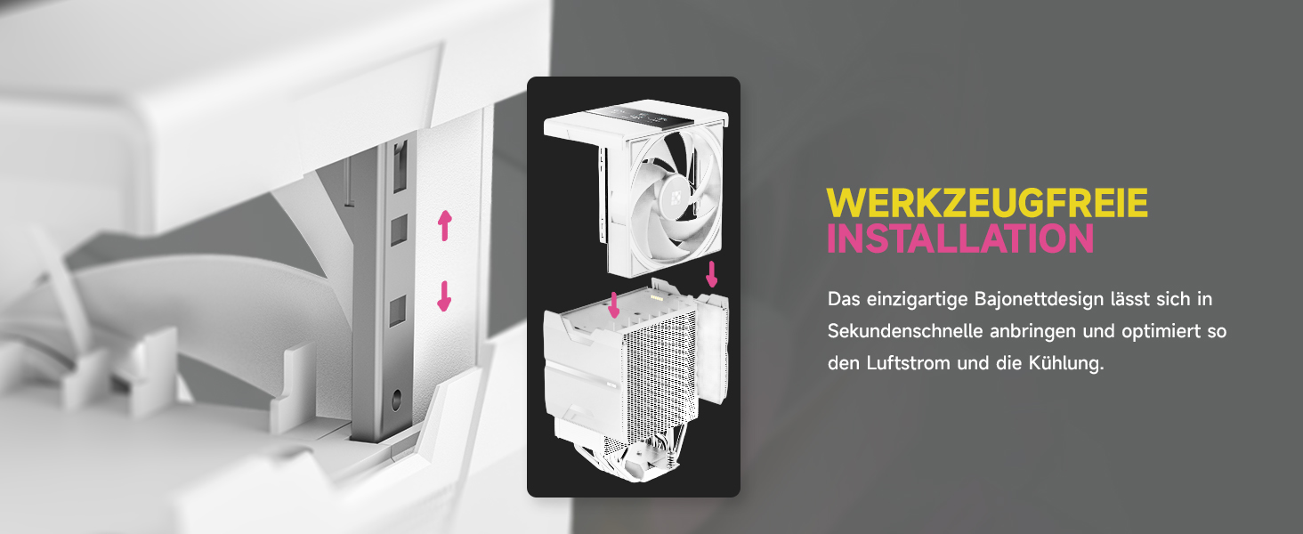 Система охолодження CPU Sudokoo SK700V AM5 з вентилятором 120 мм, дисплеєм, 7 heatpipes та гарантією 5 років