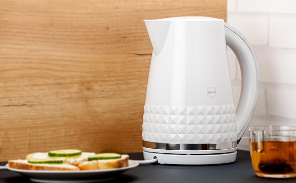 Eldom VENO Retro Kettle - 1.5L Electric Kettle with Rapid Boil & Vintage Design