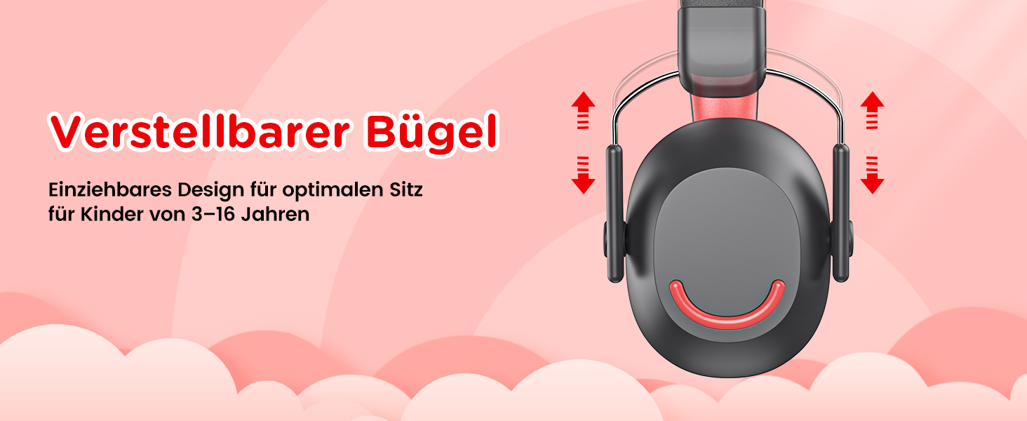 Дитячий навушник шумозаглушення Link Dream, SNR 30dB, для дітей 3-16 років, блакитний/чорний