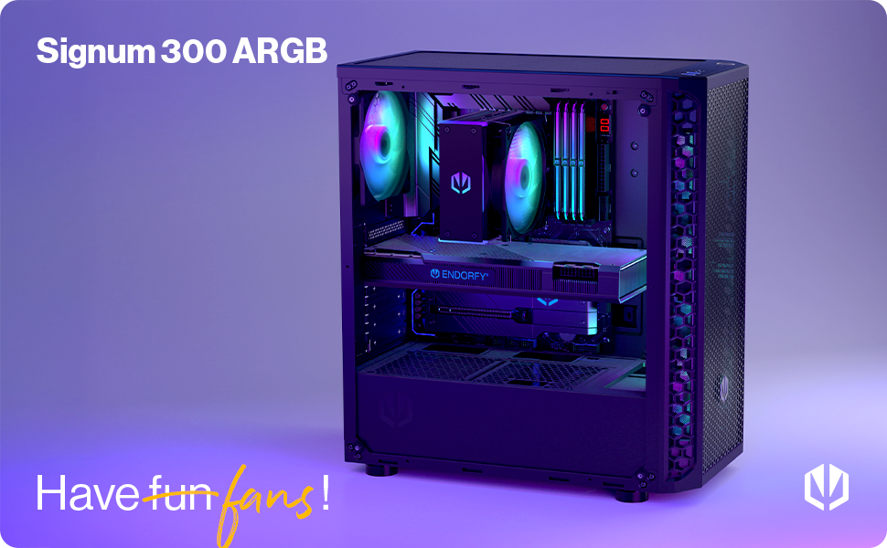 Корпус для ПК Endorfy Signum 300 Solid з Mesh-панеллю, 1 вентилятор PWM, фільтри проти пилу, ATX, EY2A003