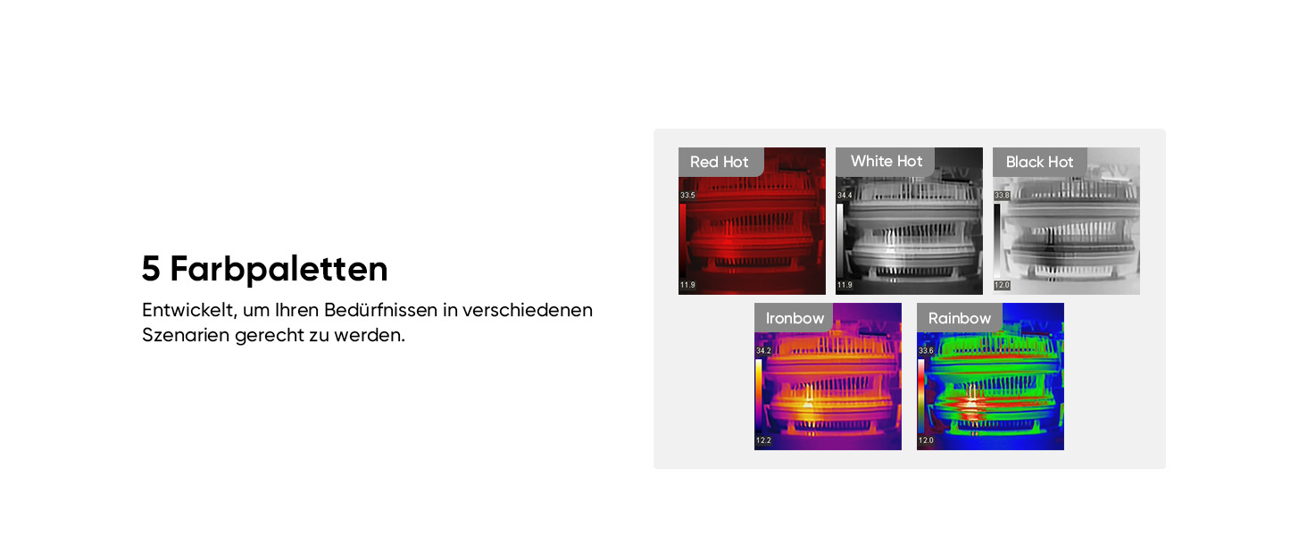HIKMICRO E01 Тепловізійна камера SuperIR: портативна інфрачервона камера з лазерним покажчиком, роздільна здатність 240x240, діапазон температур -20°C - 400°C, частота оновлення 20Hz