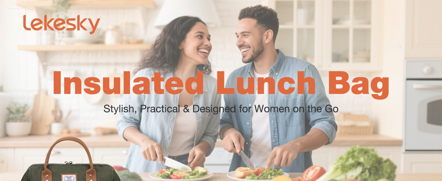 Термосумка Lekesky для жінок - об'єм 11л, зелена