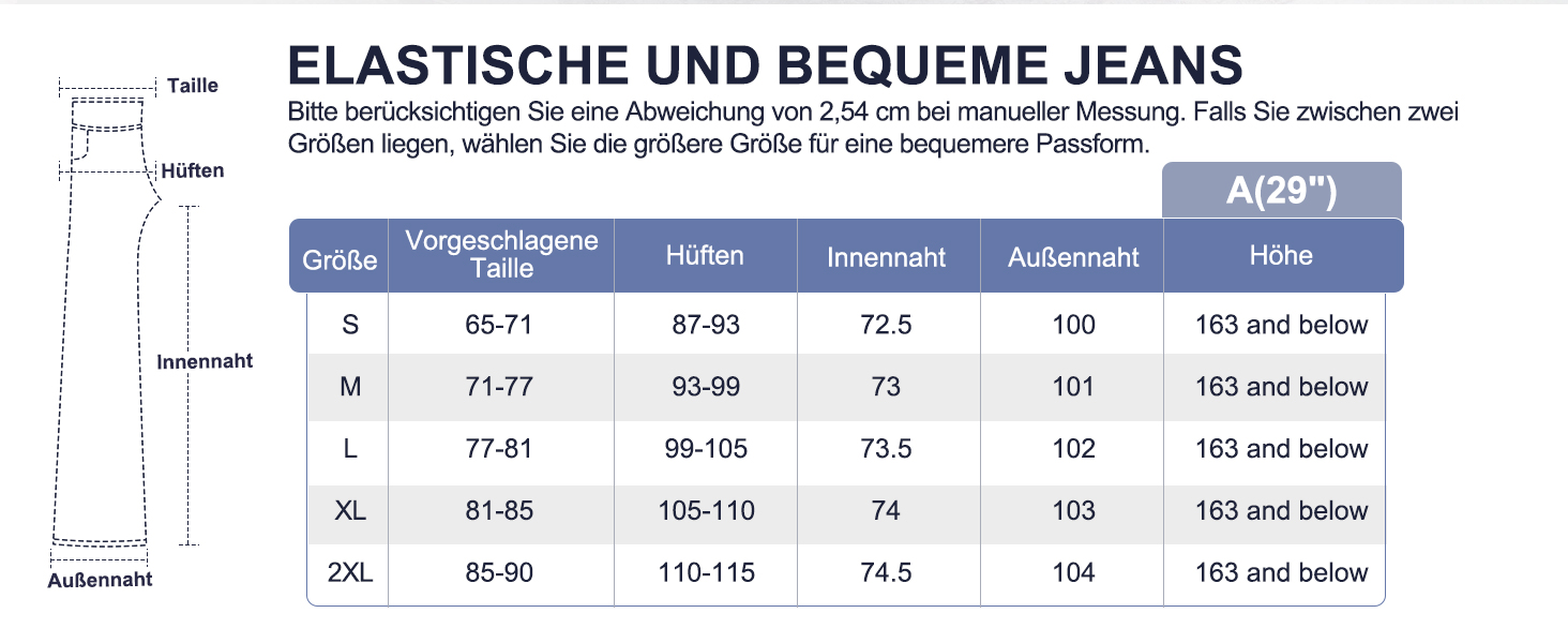 Жіночі джинси Chase Hot Bootcut з високою талією, еластичні jeggings, 4 кишені, чорний колір, розмір XXL, довжина штанини 31