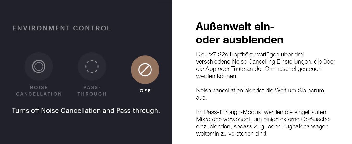 Навушники Bowers & Wilkins Px7 S2e з активним шумозаглушенням, бездротові, aptX™ Adaptive, швидка зарядка, 30 годин роботи, 6 мікрофонів - Океанський блакитний