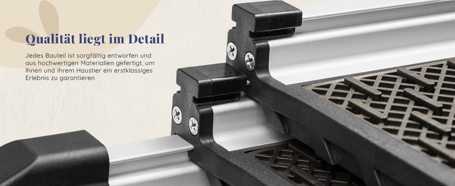 Рампа для собак у машину, складана, 90 кг, телескопічна, алюмінієва, з кліпсою, для великих собак, зелена (Shadow Gray)