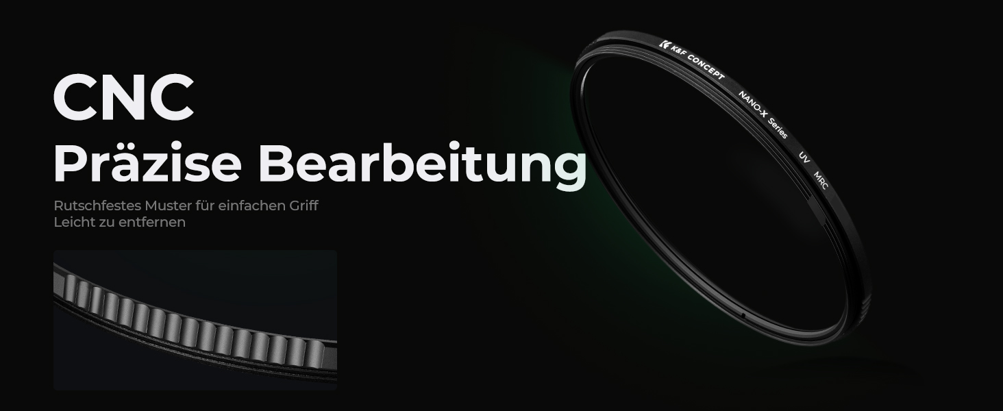 Фільтр UV K&F Concept Nano X-Serie 72mm Schott-Glas, 28 шарів MC, Super Slim