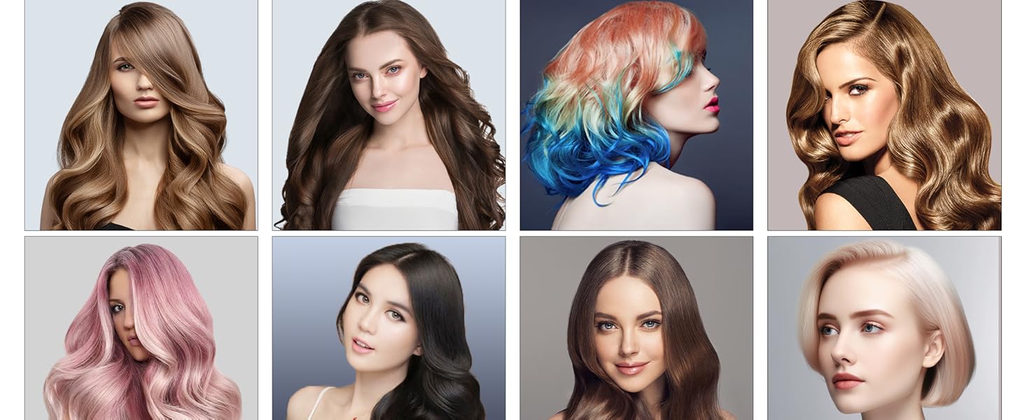 Фен з іонізацією, дифузором та концентратором | 2400W, тихий мотор | 4-в-1, з нагрівом та охолодженням | 4 режими нагріву та 2 швидкості | Швидкий нагрів